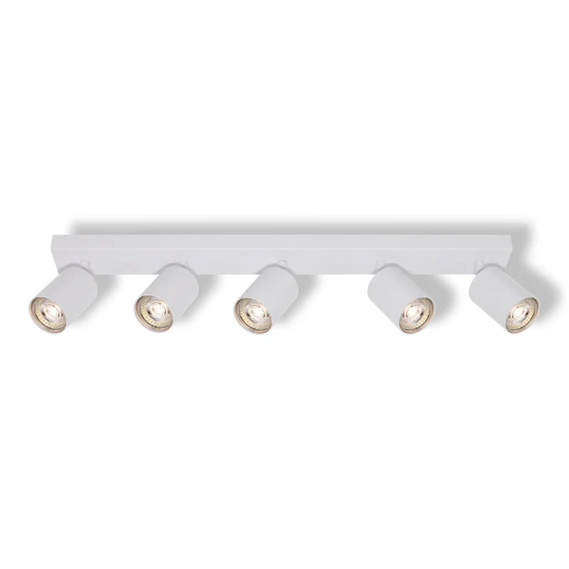 OSRAM Spot LED 5 points ELEMENTAL blanc, lampe, 5xGU10, blanc, 60,5 x 13,8 x 6 cm