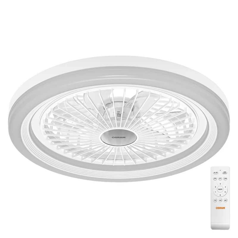 VENTILATEUR DE PLAFOND SOLANO 490 43W CCT OSRAM
