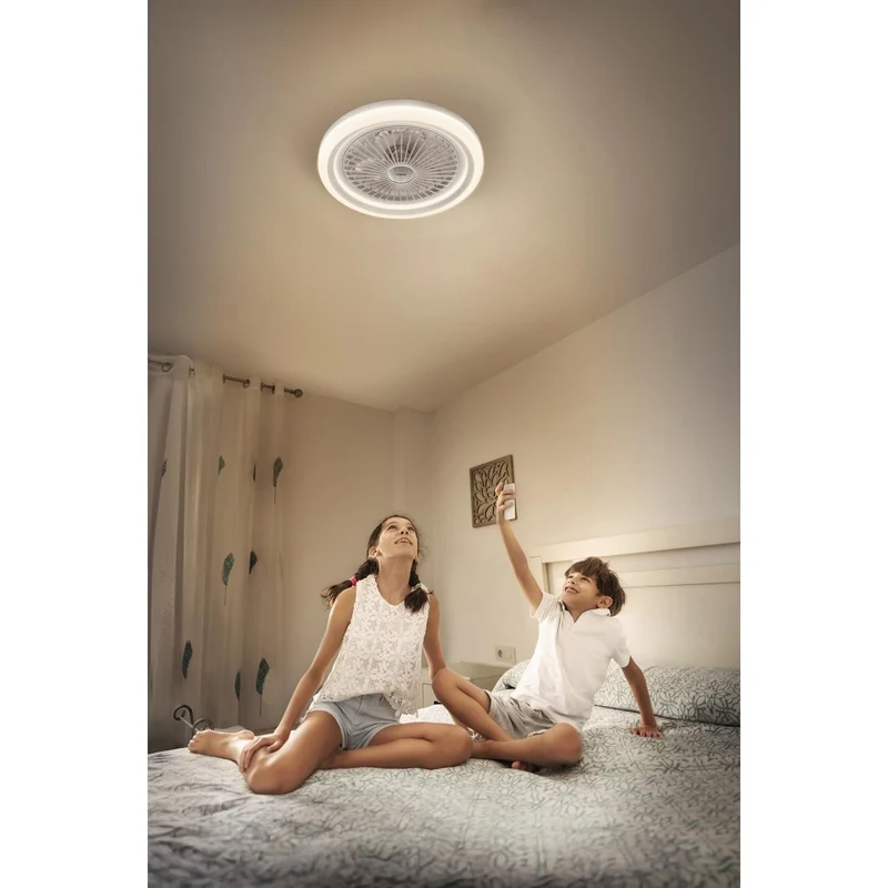 VENTILATEUR DE PLAFOND SOLANO 490 43W CCT OSRAM