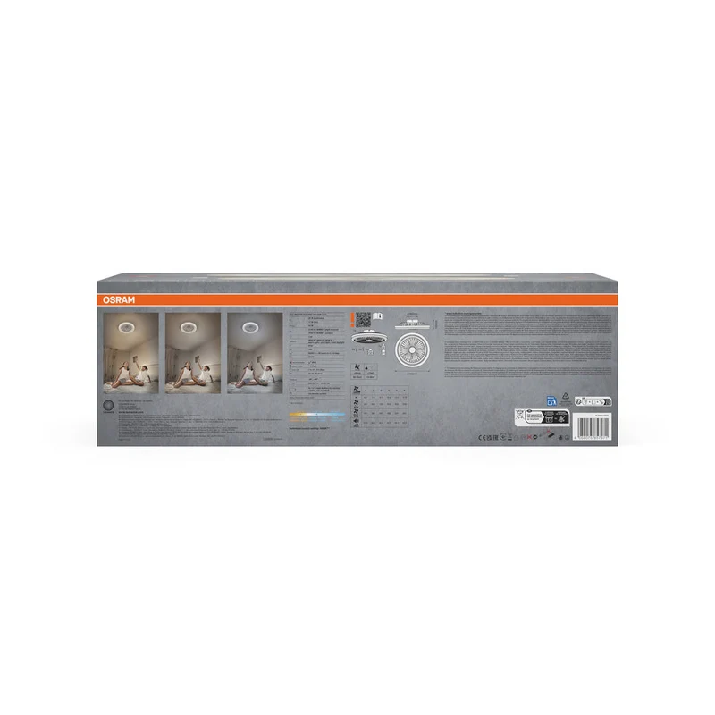 VENTILATEUR DE PLAFOND SOLANO 490 43W CCT OSRAM