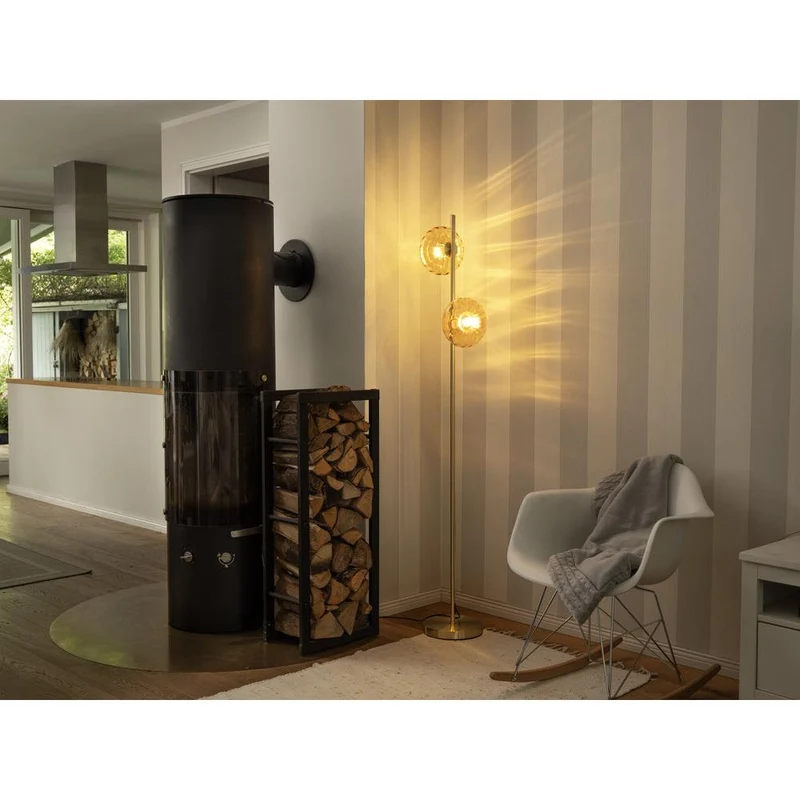 OSRAM DECOR Gold Glass Lampadaire 2xE14 Or