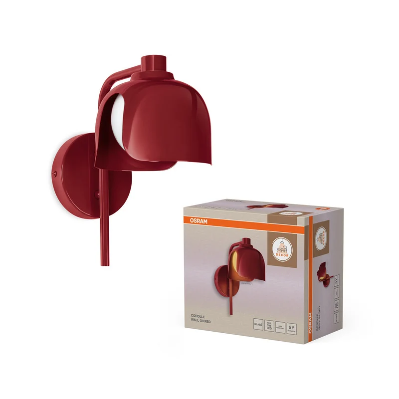 OSRAM DECOR Corolle Applique G9 Rouge
