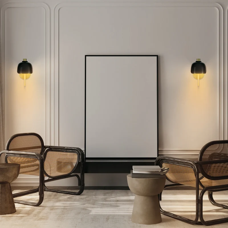 OSRAM DECOR Corolle applique G9 Noir