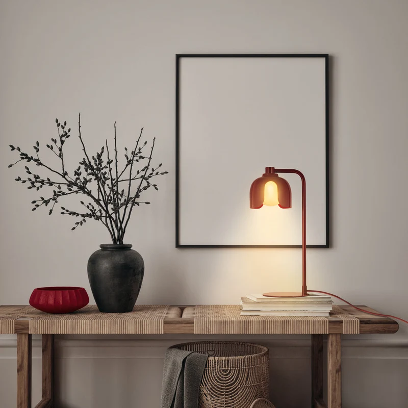 OSRAM DECOR Corolle lampe à poser G9 Rouge