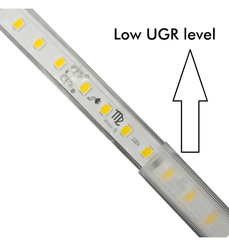 Bande LED 220V, 120 LED/m, IP65, coupe tous les 50 cm, dimmable