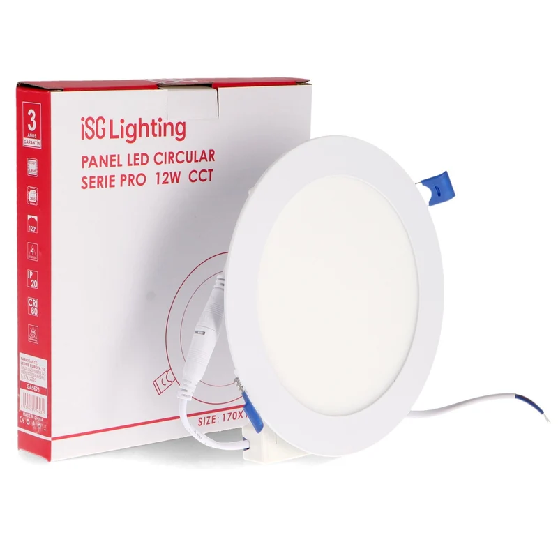 Downlight Led Circulaire Série Pro 12W Cct 150 coupe UGR19