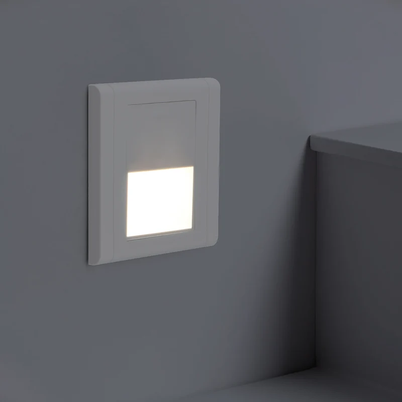 Balise Led Encastrable Nomis Square 1.2 W