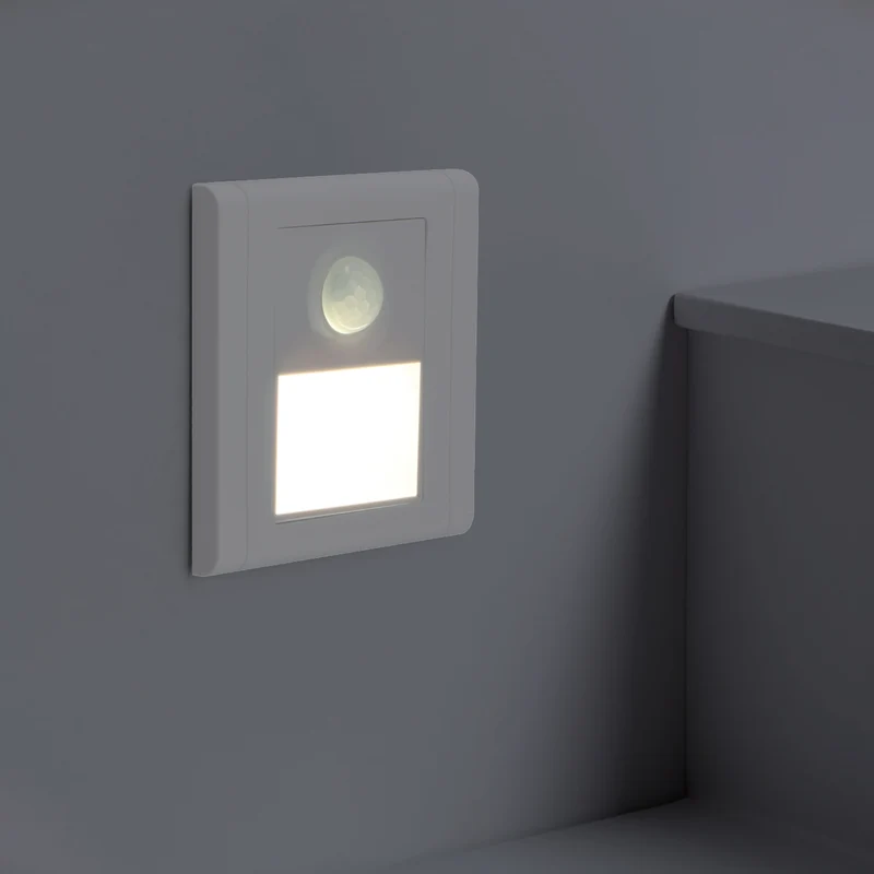 Balise Led Encastrable Nomis Square 1.2 W - PIR