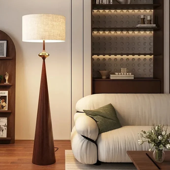 Lampadaire Salon Design Bois