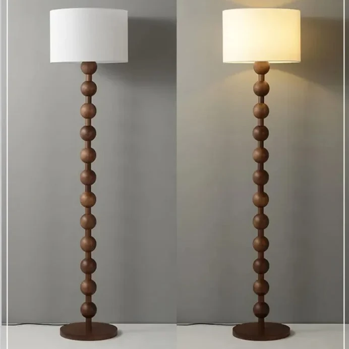 Lampadaire sur Pied Bois