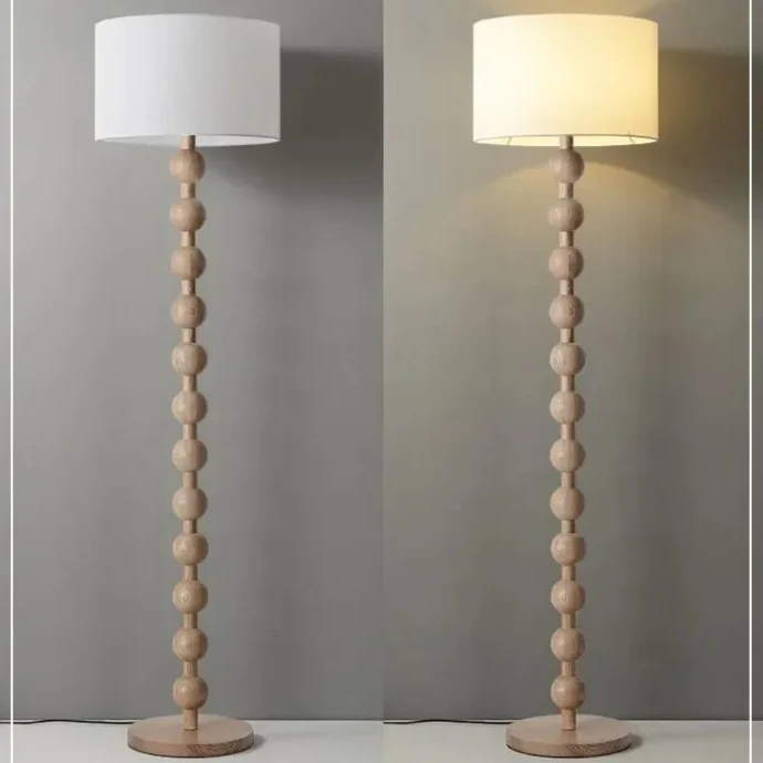 Lampadaire sur Pied Bois