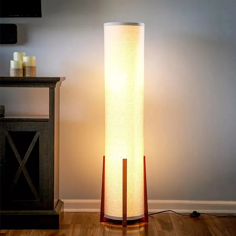 Lampadaire en Tissu