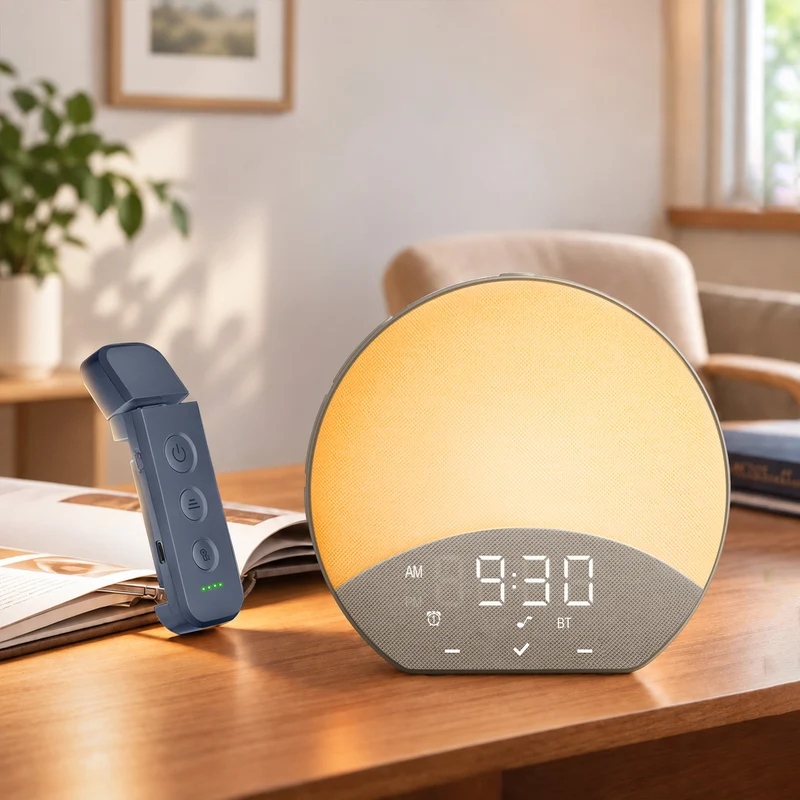 Glocusent Day & Night Bundle – N17 Sunrise Alarm & Book Light