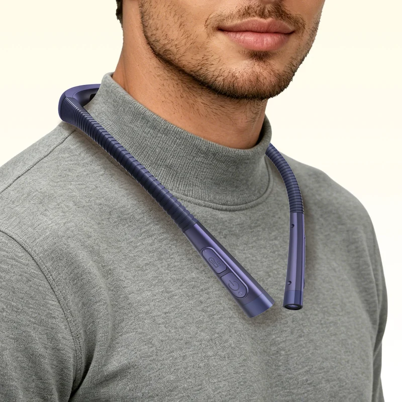Glocusent Newly Upgraded Slimmer LED Neck Reading Light