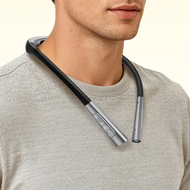 Glocusent Newly Upgraded Slimmer LED Neck Reading Light