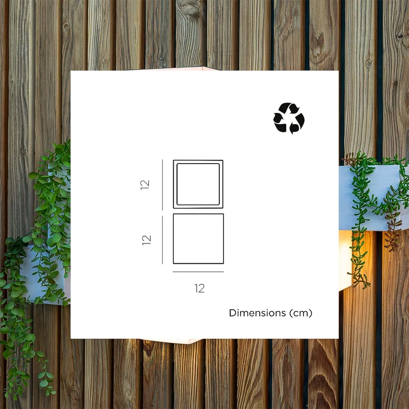 Applique avec charge solaire WALLY