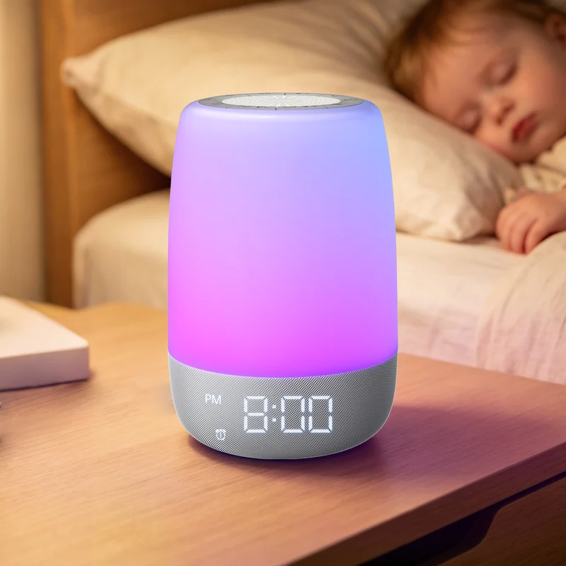 Glocusent 45 Sound Machine & Bluetooth Speaker & Sunrise Alarm