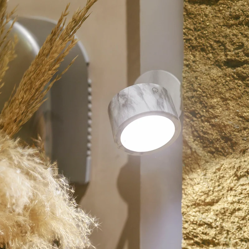 Lampe murale rond à batterie pour l'intérieur ROLL 8