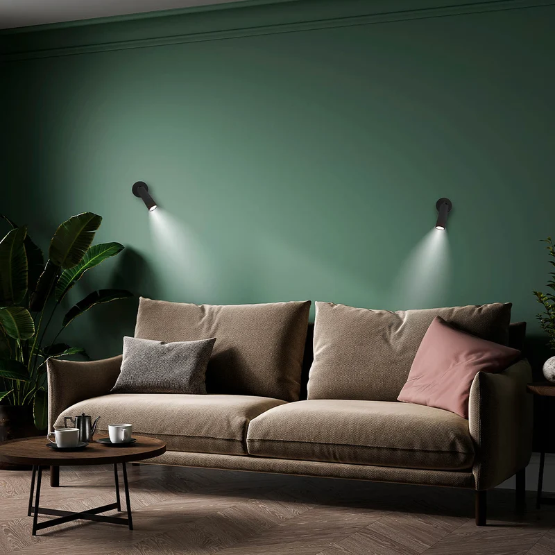 Lampe murale rond à batterie pour l'intérieur ROLL 4
