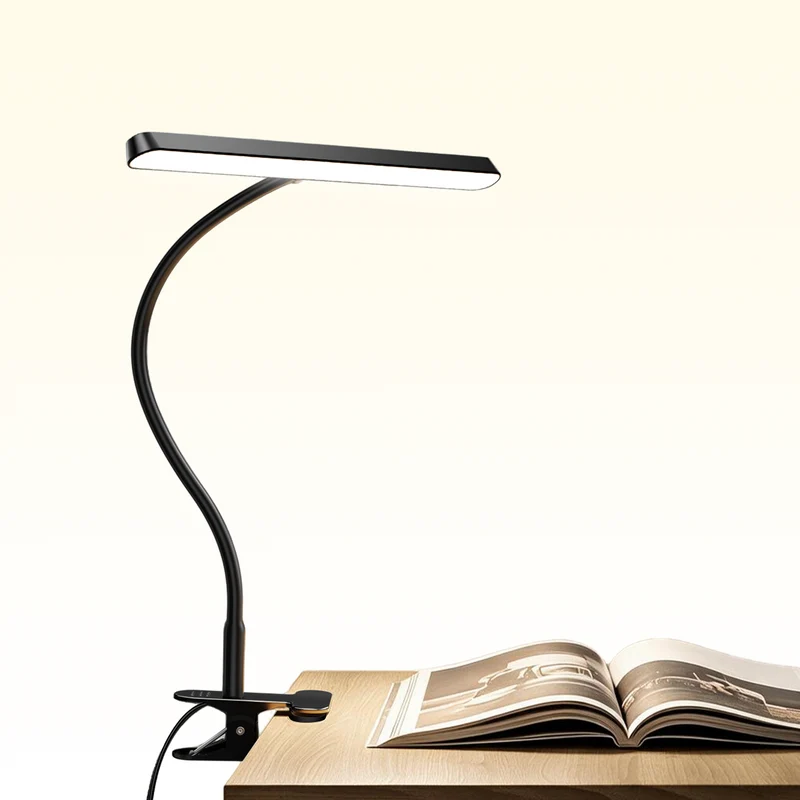 Glocusent 7W 57 LED Horizontal Clip-on Reading Light