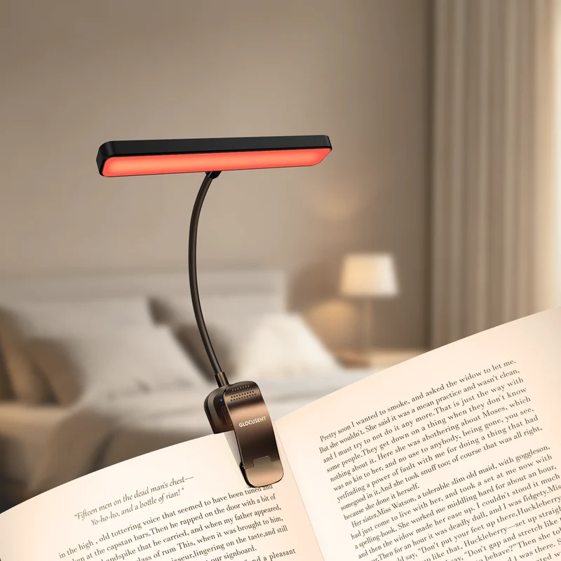 Glocusent 26 LED Red & Amber Eye-Care Reading Light