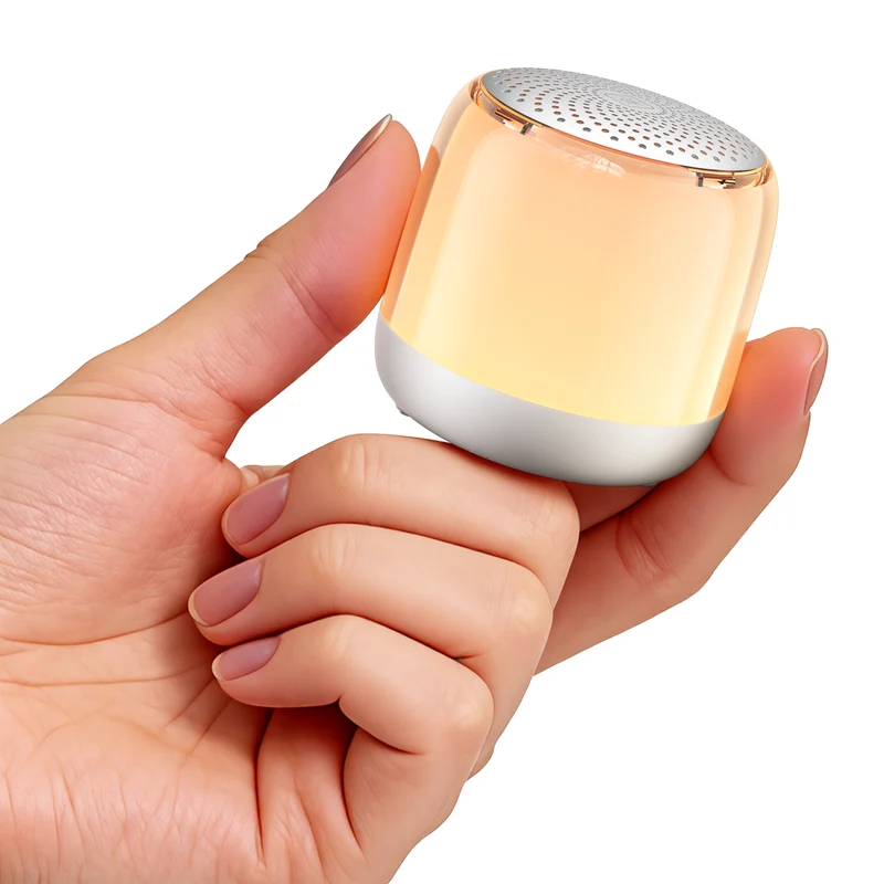 Glocusent Mini Sound Machine N18 for Better Sleep Lighting+