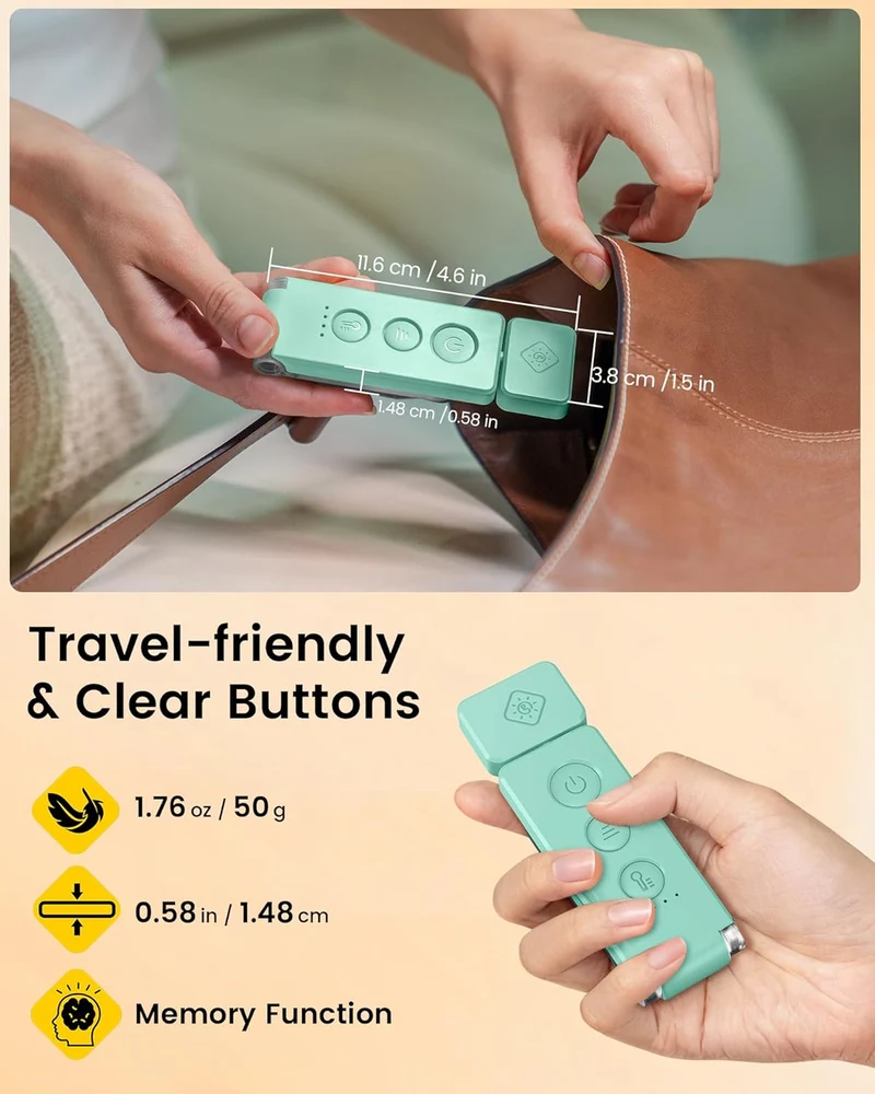 Glocusent Max Bookmark Style Reading Light USB-C Rechargeable