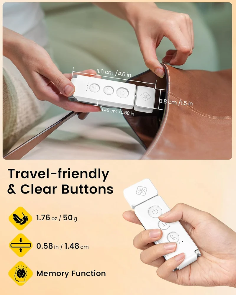 Glocusent Max Bookmark Style Reading Light USB-C Rechargeable