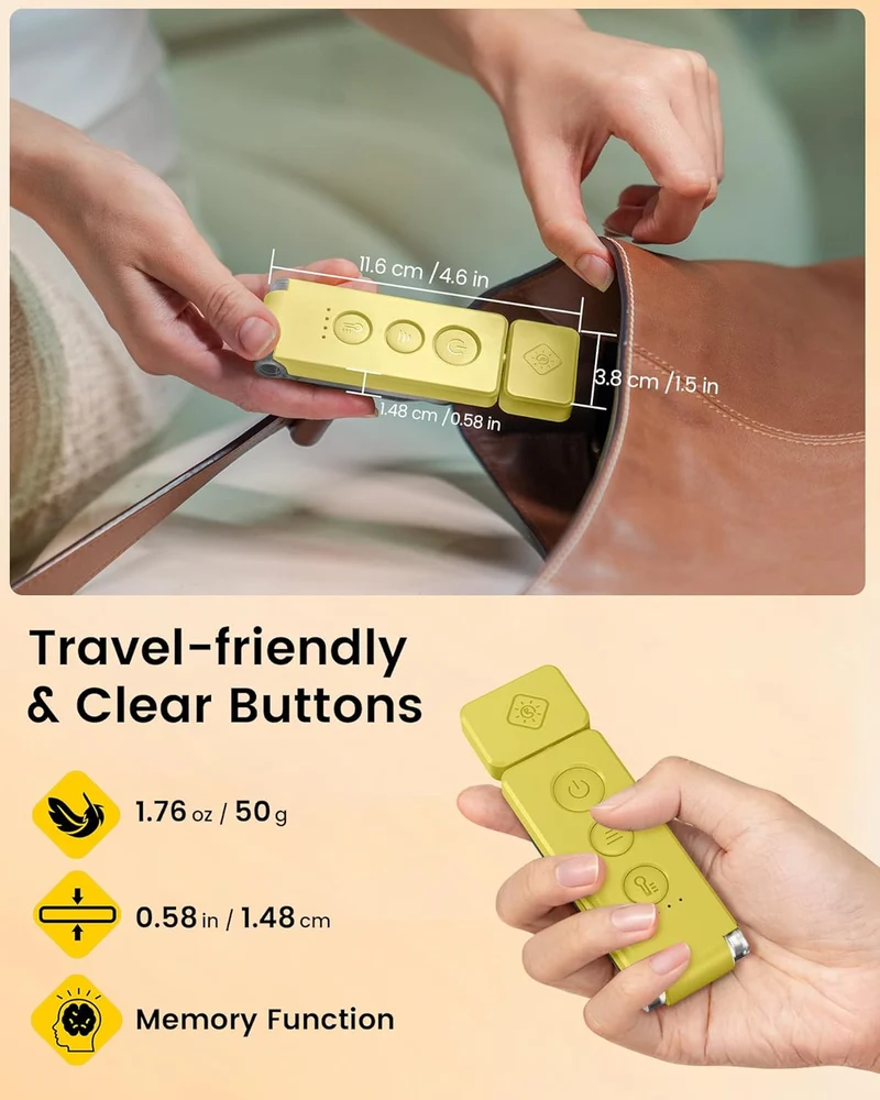 Glocusent Max Bookmark Style Reading Light USB-C Rechargeable