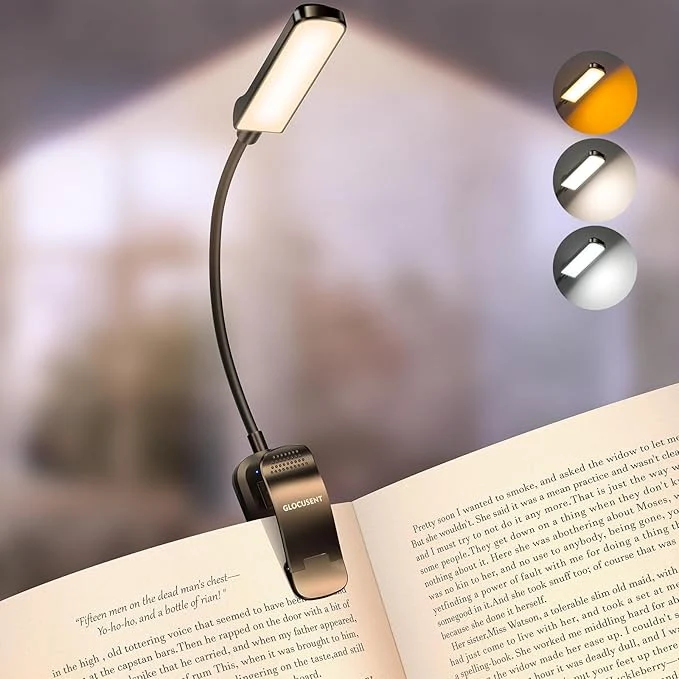 Glocusent 13 LEDs Plus Clip on Reading Light