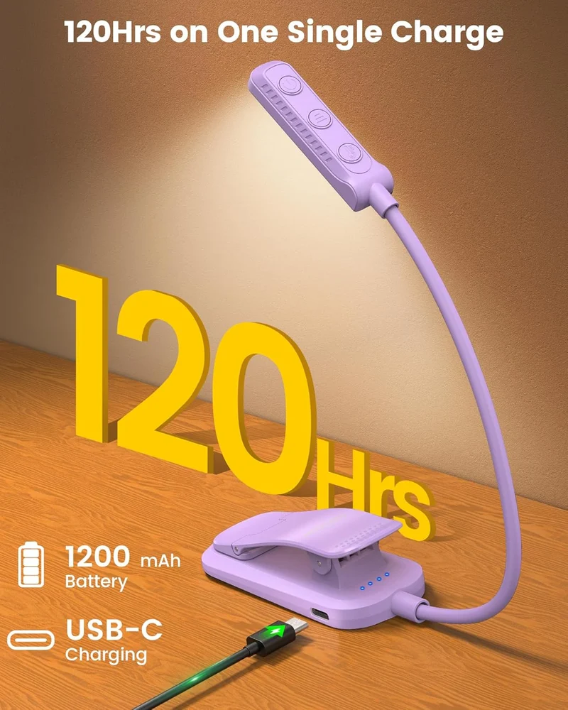 Glocusent 13 LEDs Plus Clip on Reading Light