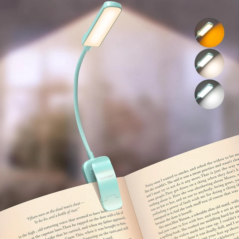 Glocusent 13 LEDs Plus Clip on Reading Light