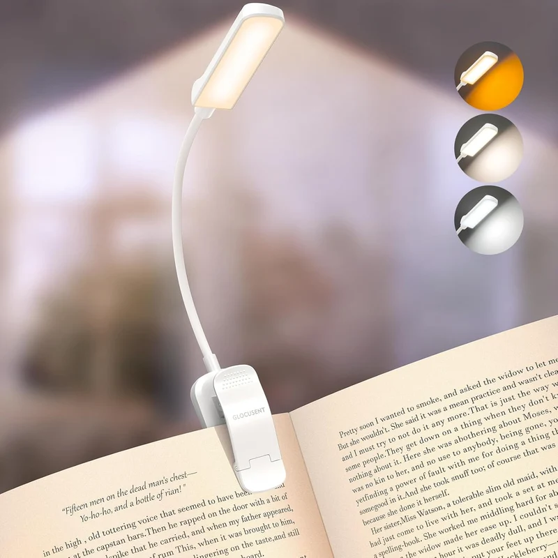 Glocusent 13 LEDs Plus Clip on Reading Light