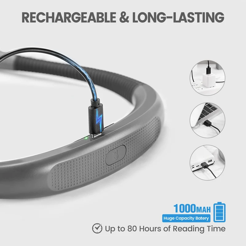 Glocusent Original LED Neck Reading Light
