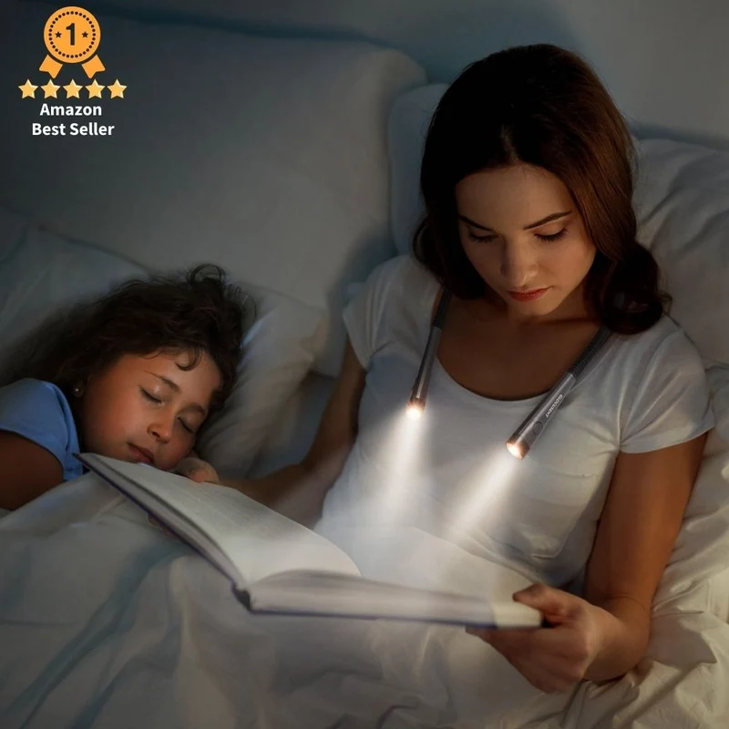 Glocusent Original LED Neck Reading Light