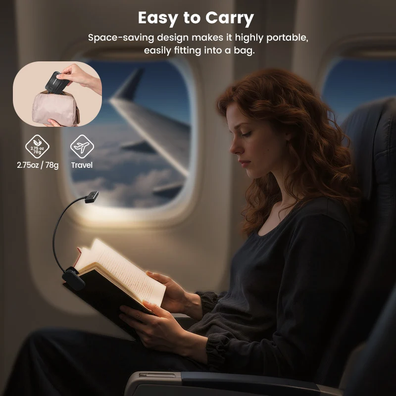 Glocusent 26 LED Clip on Reading Light
