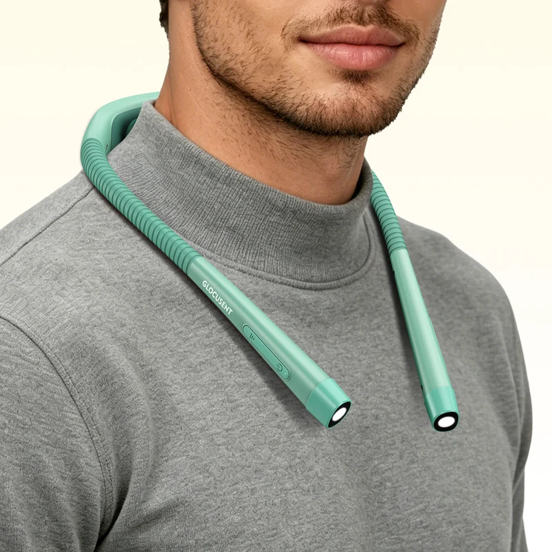 Glocusent Ergonomic LED Reading Neck Light