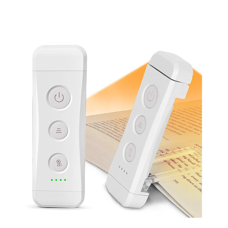 Glocusent Bookmark Style Reading Light USB Rechargeable