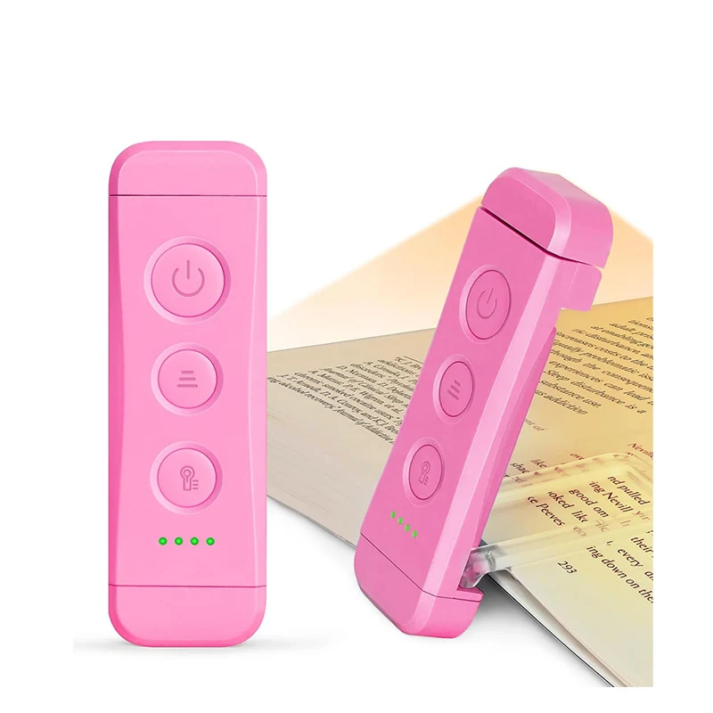 Glocusent Bookmark Style Reading Light USB Rechargeable