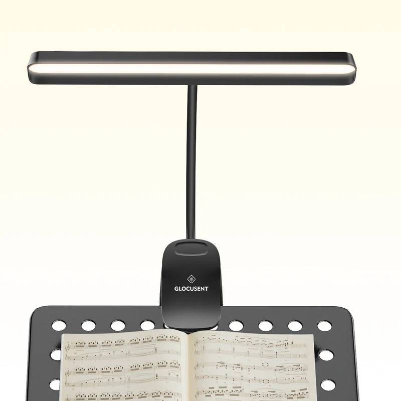 Glocusent 81 LED Super Bright & Eye Caring Music Stand Light