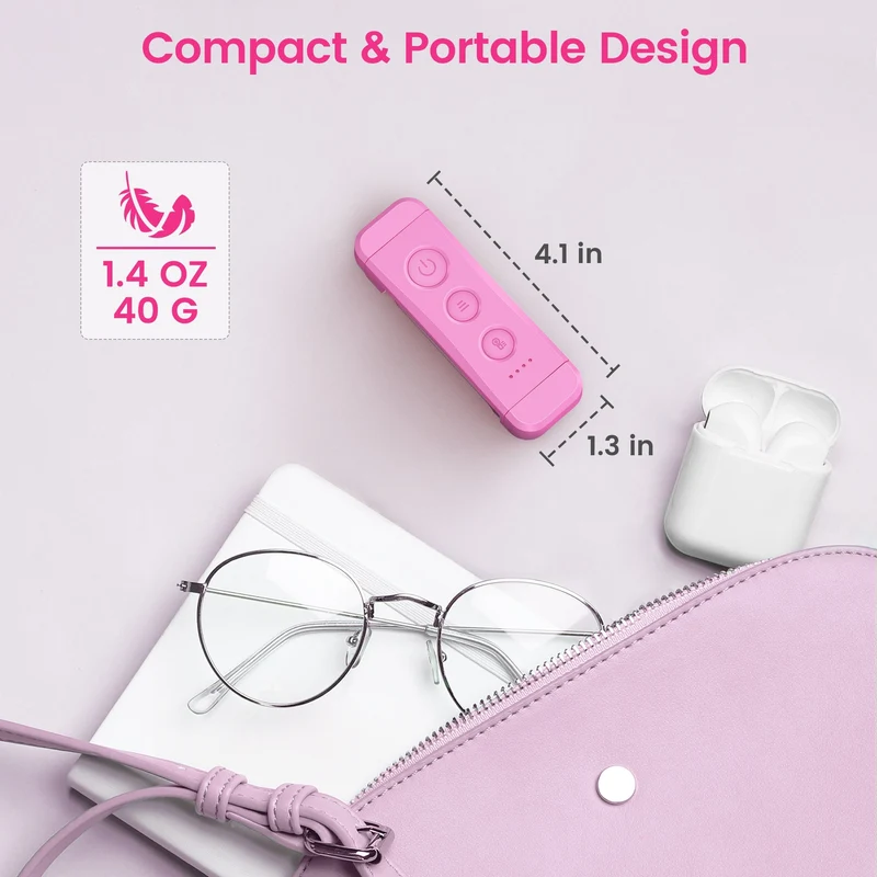 Glocusent Bookmark Style Reading Light USB Rechargeable