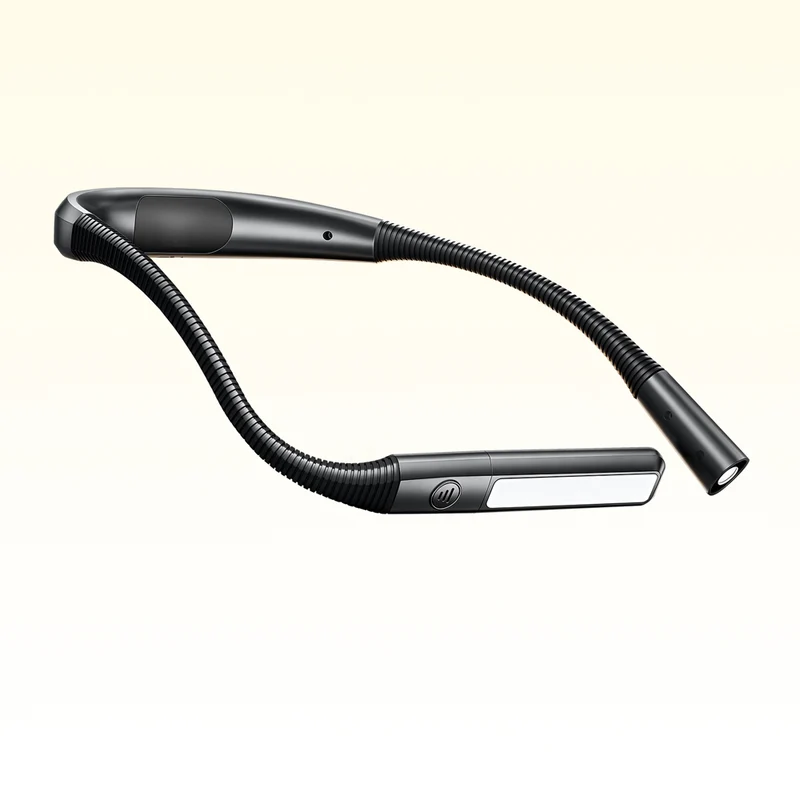 Glocusent Dual-Beam Ergonomic LED Neck Light