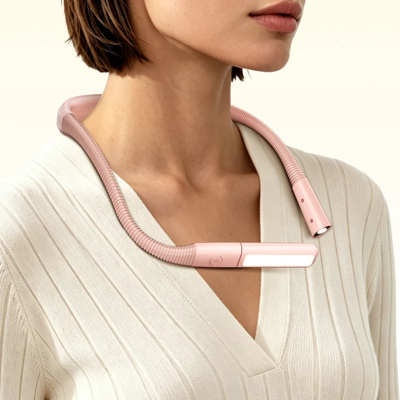 Glocusent Dual-Beam Ergonomic LED Neck Light