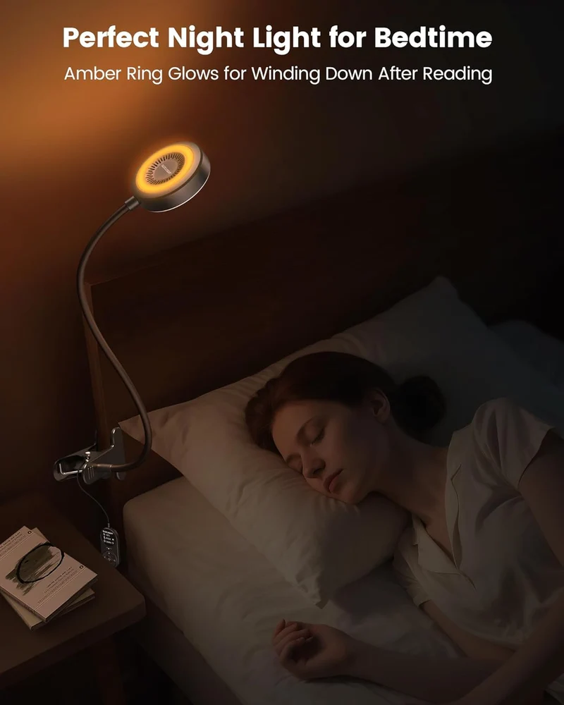 Glocusent 72 LED Clip-on Reading Light
