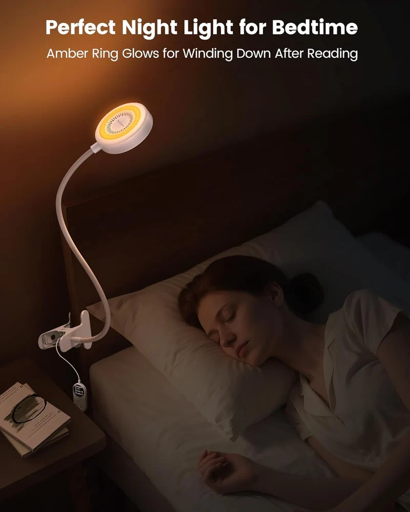 Glocusent 72 LED Clip-on Reading Light