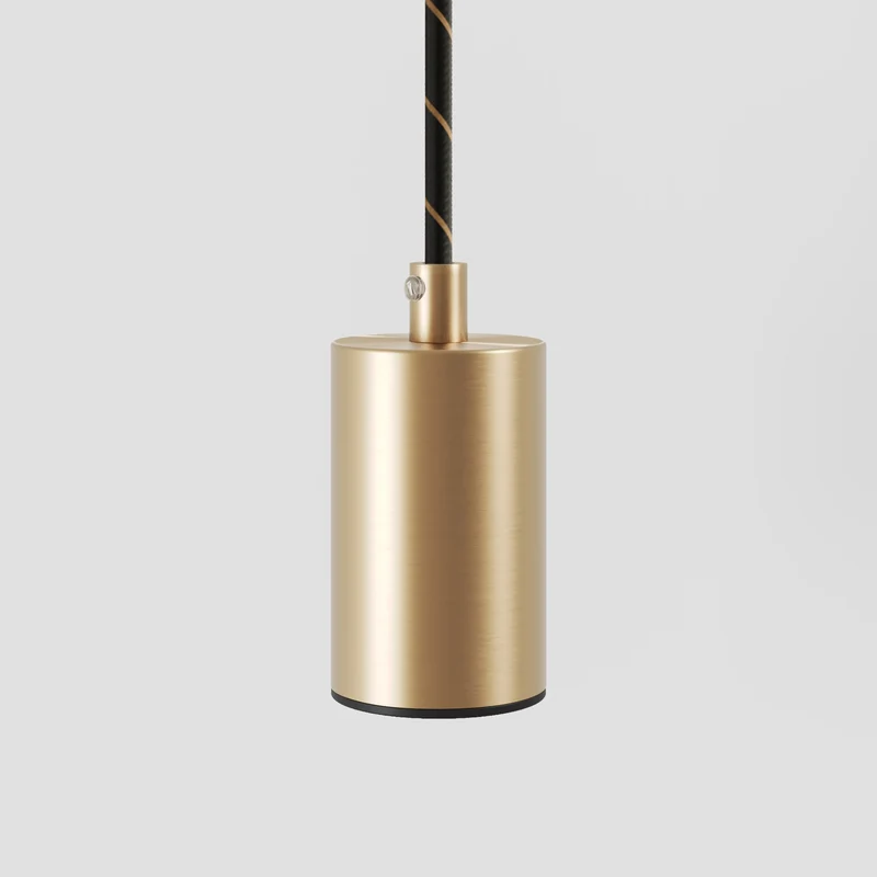 Lampe à suspension avec Spot GU10 Bispot pour système sur rail - Bronze satiné / Noir