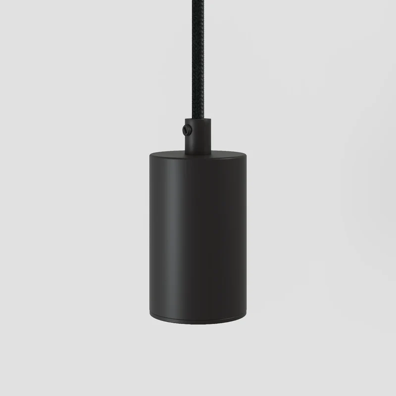 Lampe à suspension avec 4 Spots GU10 Bispot - Noir