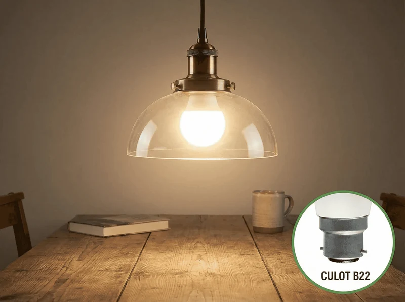 Ampoule LED B22 5W Sphérique G45 Blanc Neutre 4000K