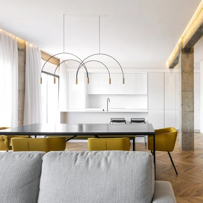 Estiluz Volta Pendant Lamp L165.1D2T
