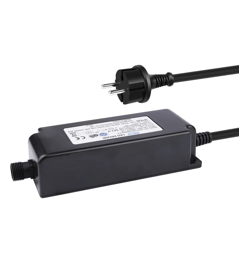 Transformateur 12V 96W pour gamme Piscine - DC - IP44 - Connectiques IP65